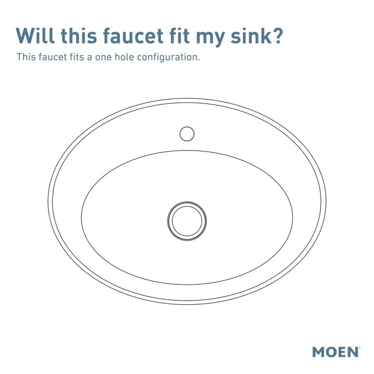 Align Single Hole Bathroom Faucet