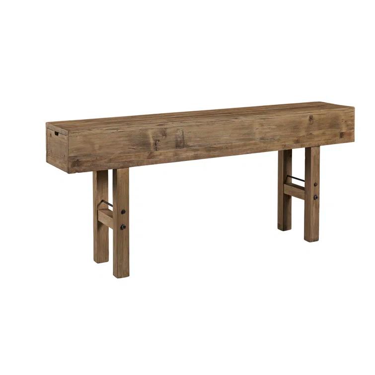Furniture Classics Hidden 84'' Solid Wood Console Table