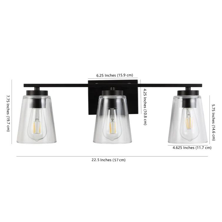 17 Stories Asjia Iron Armed Sconce