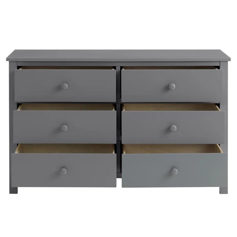 Universal (Ready To Assemble) 6 Drawer Dresser