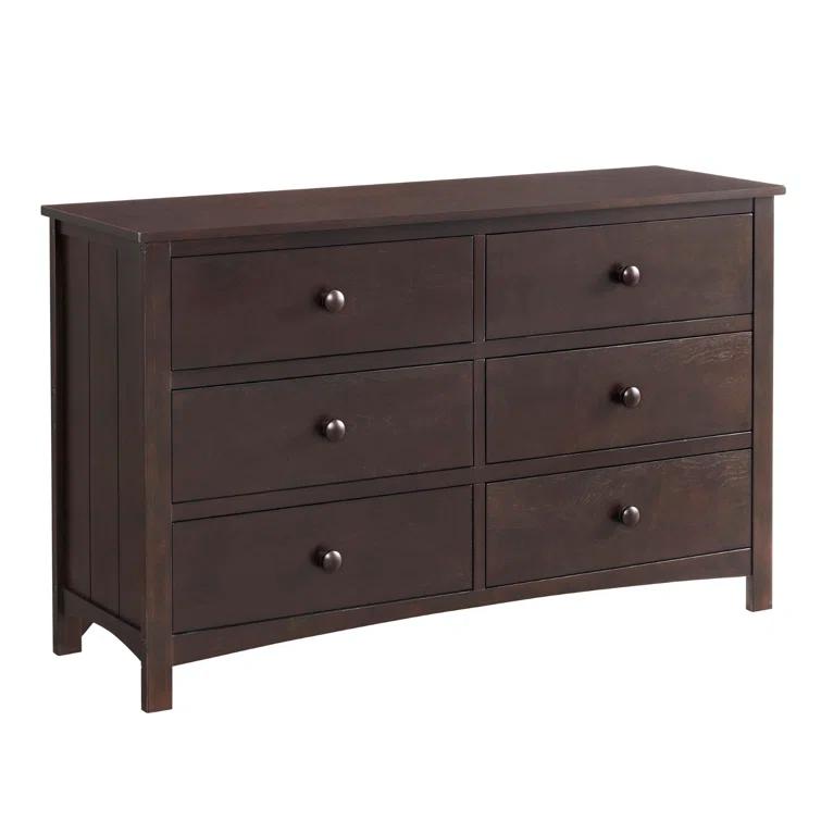 Universal (Ready To Assemble) 6 Drawer Dresser