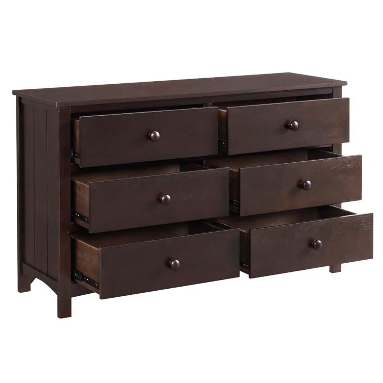 Universal (Ready To Assemble) 6 Drawer Dresser