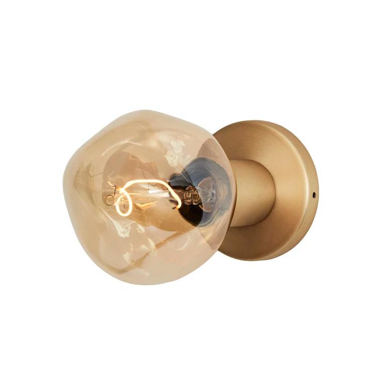 Lochan Indoor / Outdoor Sconce with Voronoi I by Tala - Brass