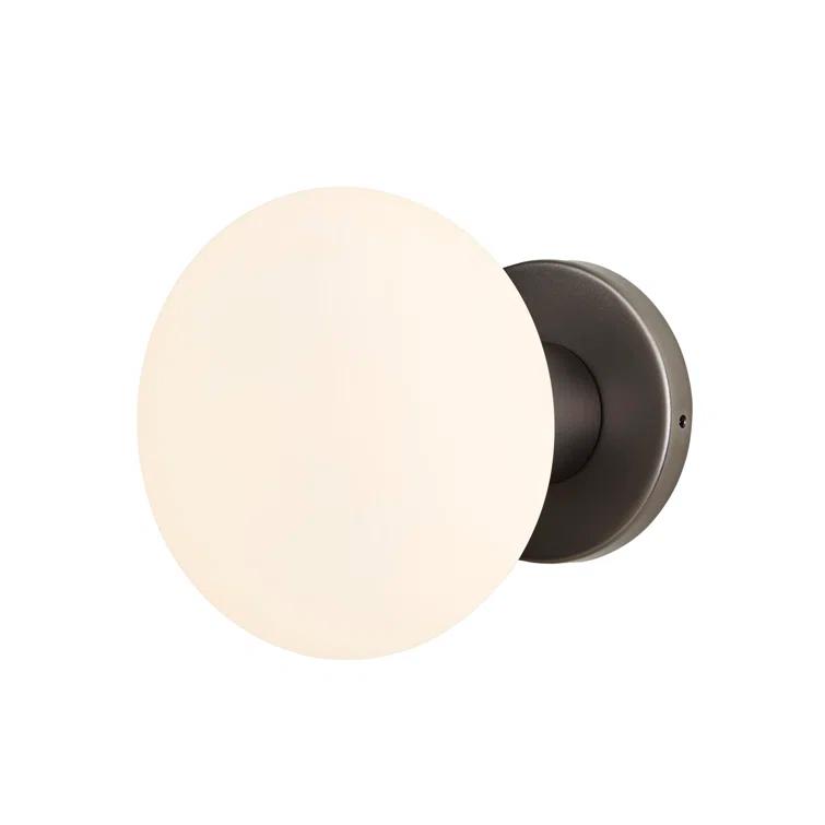 Lochan Outdoor Sconce with Oval by Tala - Graphite