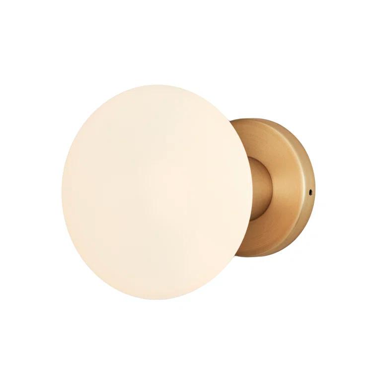 Lochan Outdoor Sconce with Oval by Tala - Brass