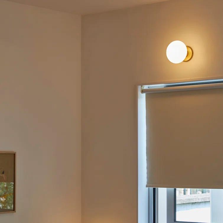 Lochan Outdoor Sconce with Oval by Tala - Brass
