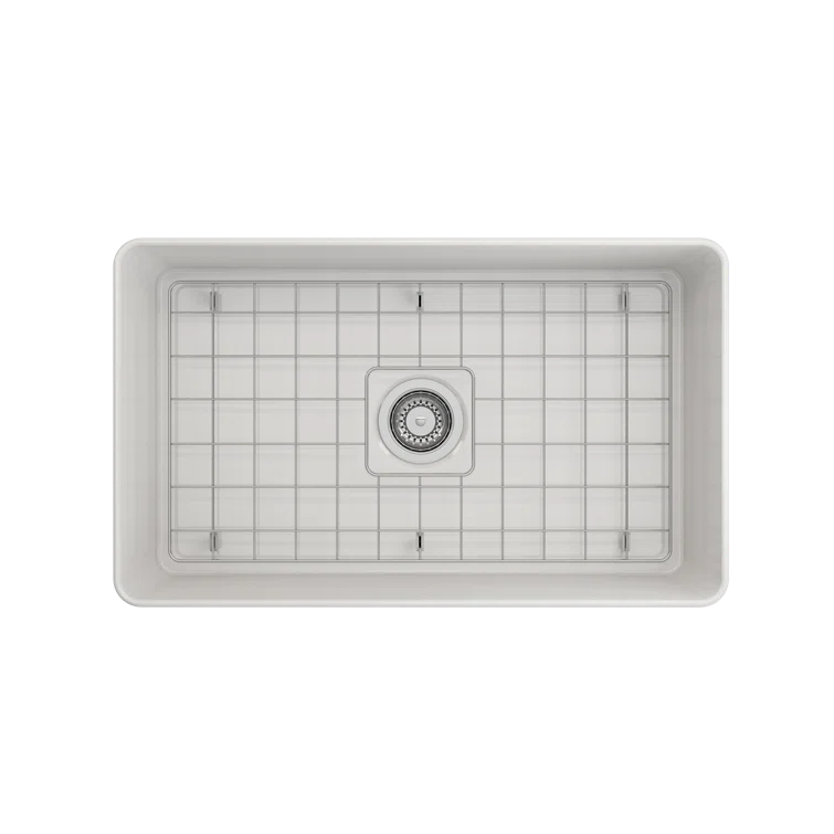 Aderci 30'' L Farmhouse Apron-Front Fireclay Kitchen Sink