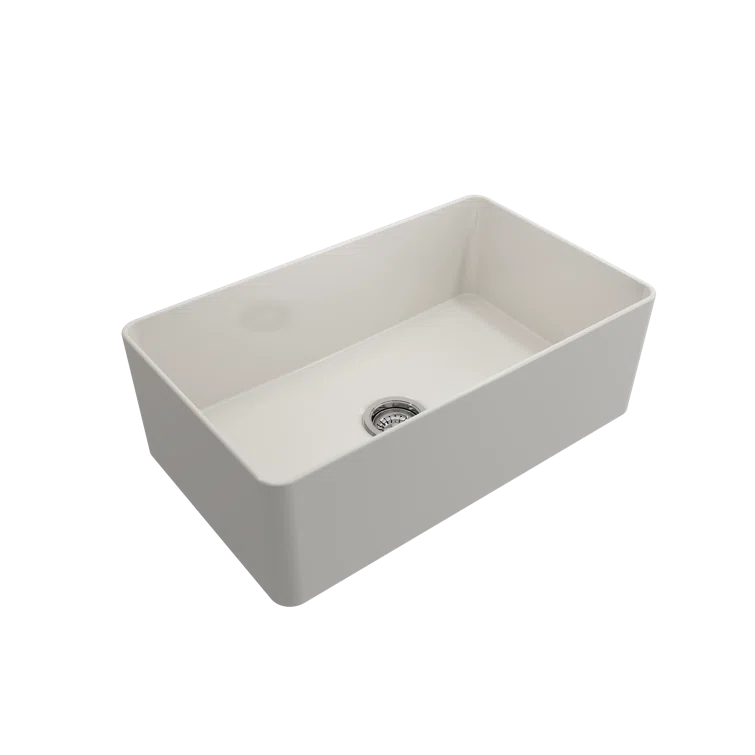 Aderci 30'' L Farmhouse Apron-Front Fireclay Kitchen Sink