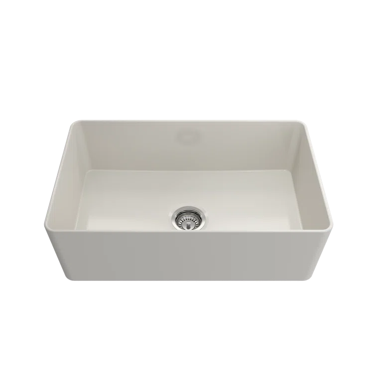Aderci 30'' L Farmhouse Apron-Front Fireclay Kitchen Sink