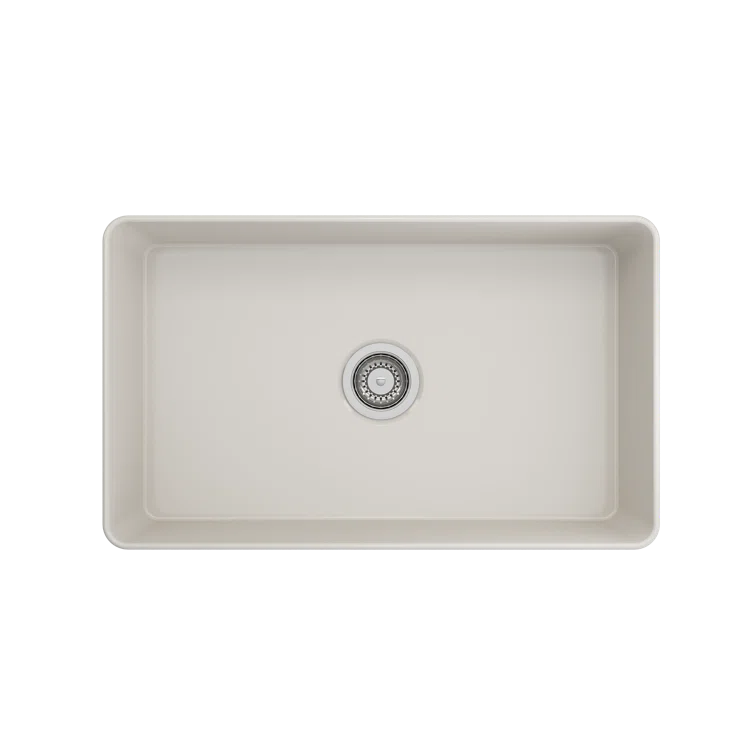 Aderci 30'' L Farmhouse Apron-Front Fireclay Kitchen Sink