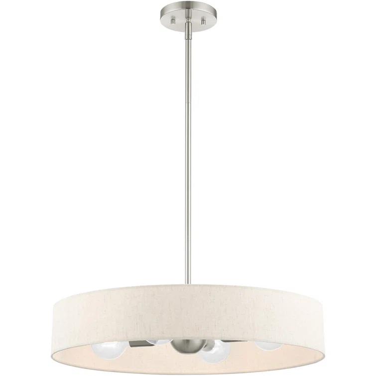 4 - Light Drum Chandelier