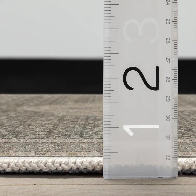 Asha Lilith Vintage Oriental Kilim Gray/Beige Rug