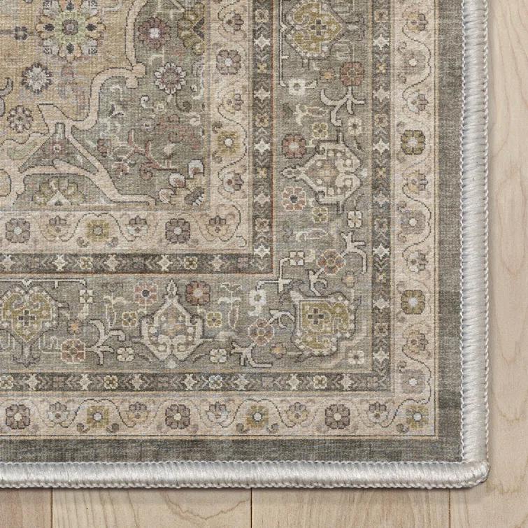 Asha Lilith Vintage Oriental Kilim Gray/Beige Rug