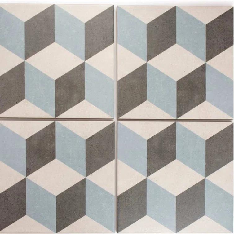 Prism 9" x 9" Porcelain Patterned Singular Wall Floor Use Tile