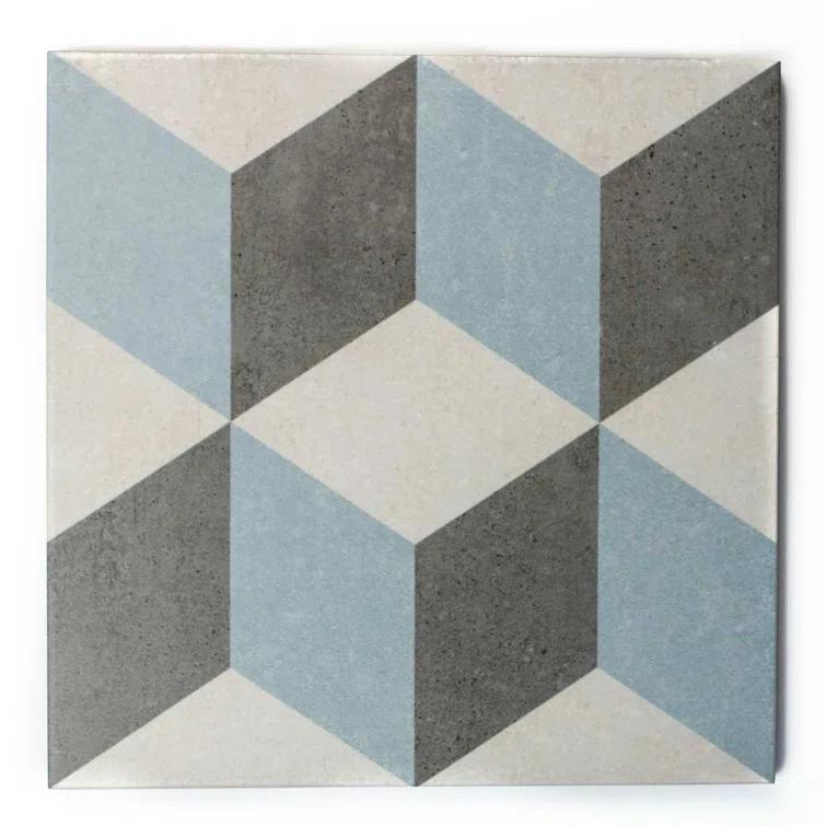 Prism 9" x 9" Porcelain Patterned Singular Wall Floor Use Tile