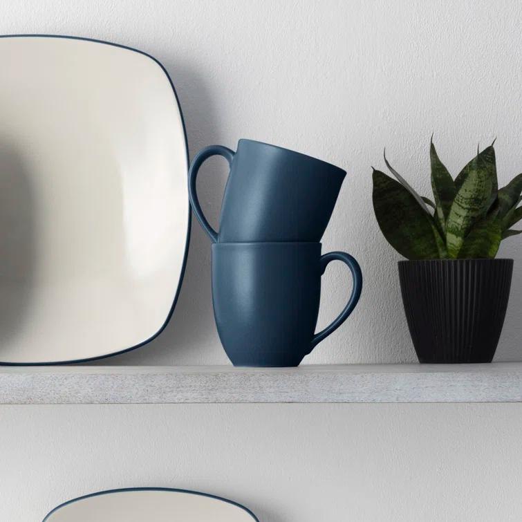 Noritake Colorwave Coffee Mugs, 12 oz.