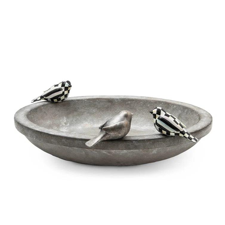 MacKenzie-Childs Naturals Birdbath