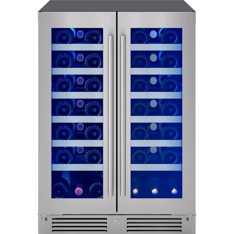 Zephyr Presrv 24" 42-Bottle Dual Zone Wine Cooler