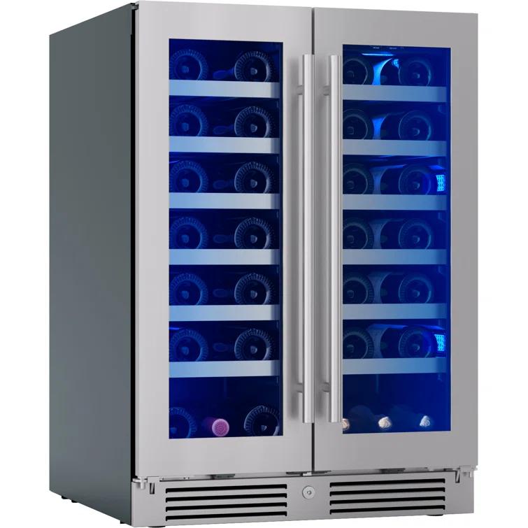 Zephyr Presrv 24" 42-Bottle Dual Zone Wine Cooler