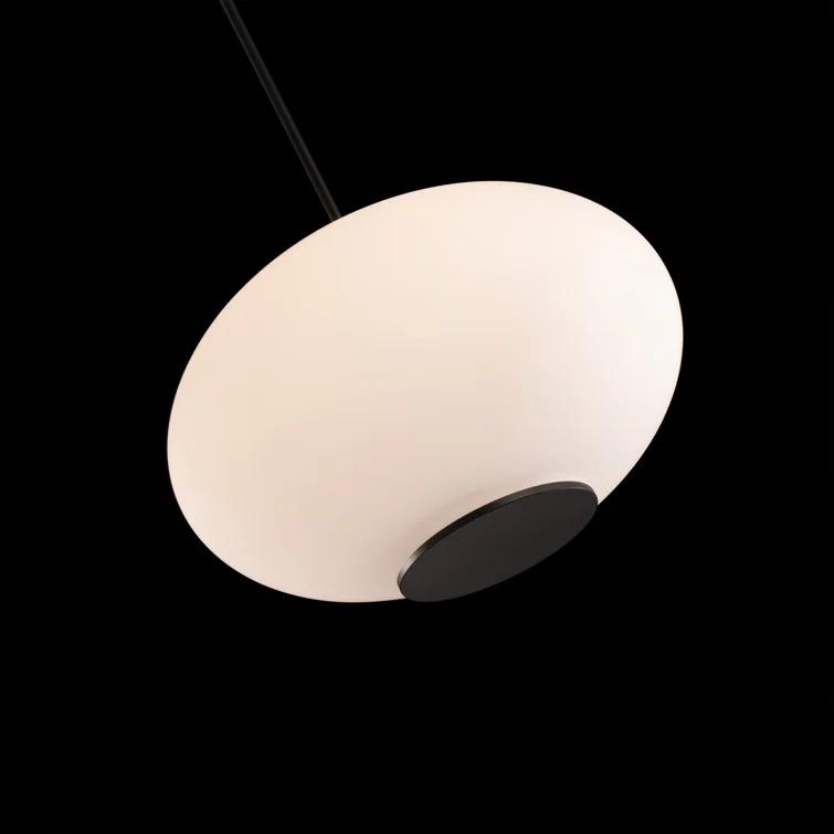 Illusion Single Light Glass Dimmable LED Pendant