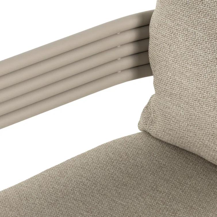 Oceane Indoor / Outdoor Accent Chair - Taupe