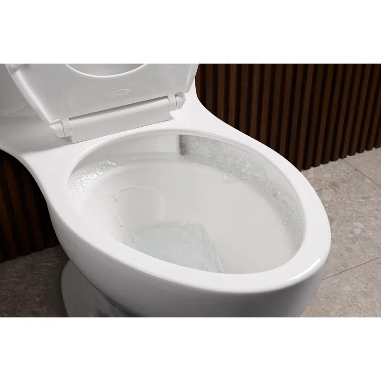 Santa Rosa One-Piece Compact Elongated 1.6 Gpf Toilet With Revolution 360 Swirl Flushing Technology