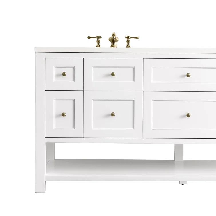 Breckenridge 72" Double Bathroom Vanity Set