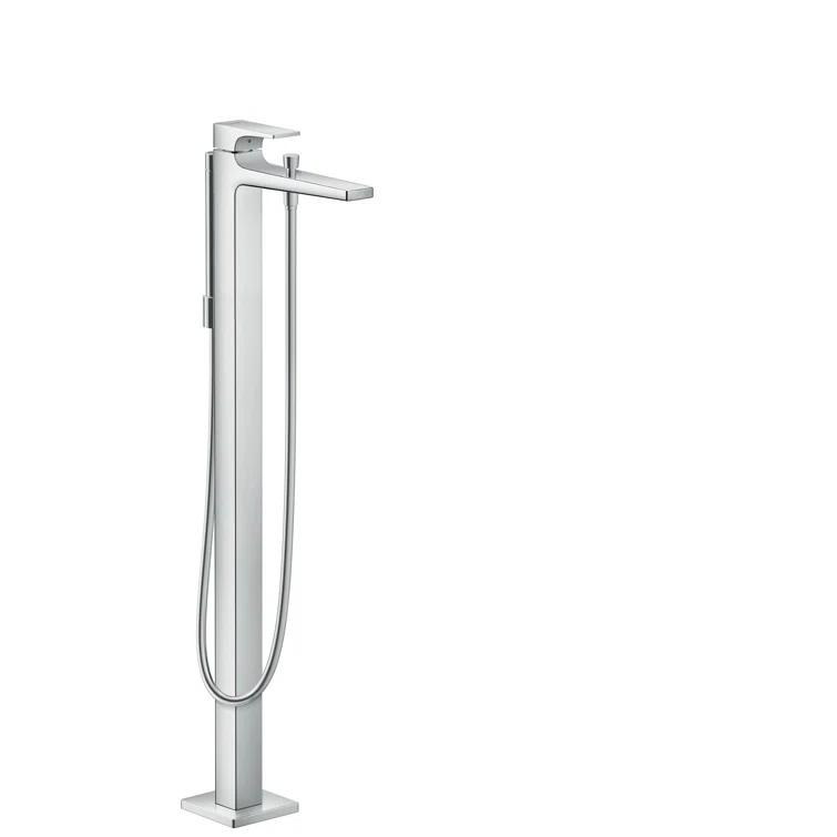 Metropol Freestanding Tub Filler Trim with Lever Handle and 1.75 GPM Handshower Trim Set Only