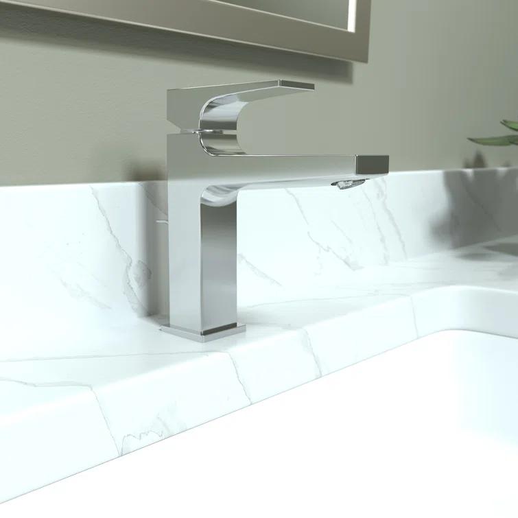 Hansgrohe Metropol Single-Hole Faucet 110 with Lever Handle and Drain Assembly, 1.2 GPM
