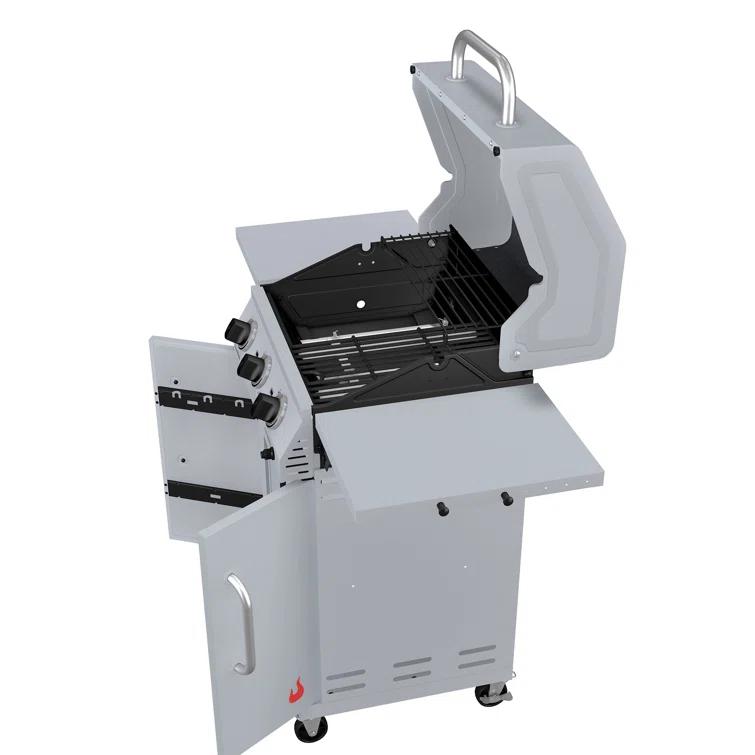 Charbroil Performance Series 3-Burner Propane Gas Grill Cabinet