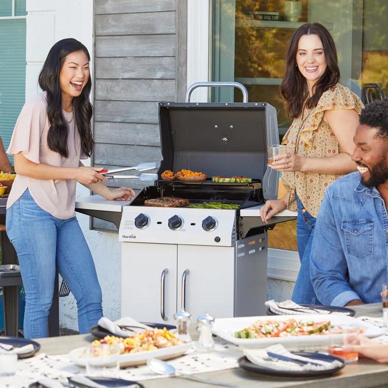 Charbroil Performance Series 3-Burner Propane Gas Grill Cabinet