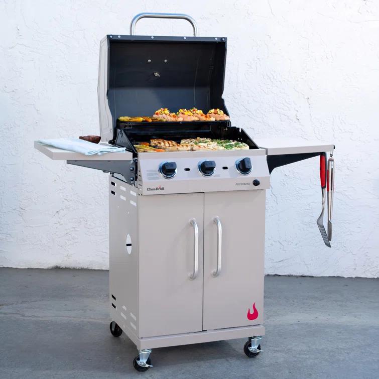 Charbroil Performance Series 3-Burner Propane Gas Grill Cabinet