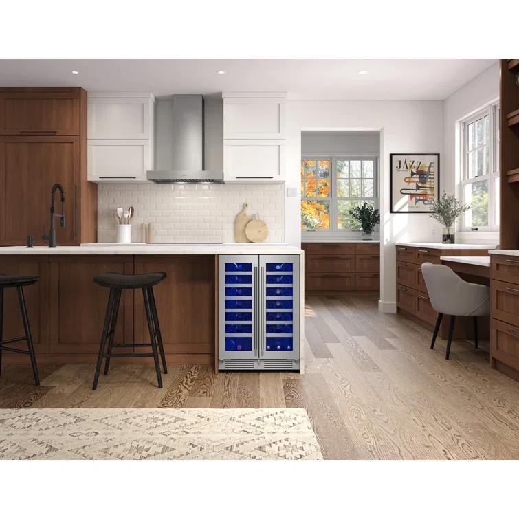 Zephyr Presrv 24" 42-Bottle Dual Zone Wine Cooler