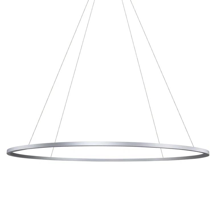 Tania 100-277V ETL Certified Integrated LED Height Adjustable Ring Chandelier