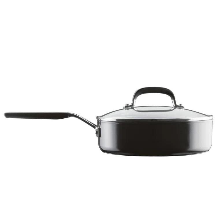KitchenAid® KitchenAid Hard Anodized Nonstick Cookware Pots and Pans Set, 4 Piece, Onyx Black