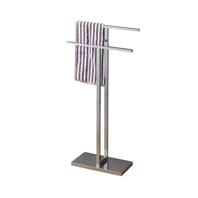 Mertzon Modern Metal Free-Standing Towel Rack Stand