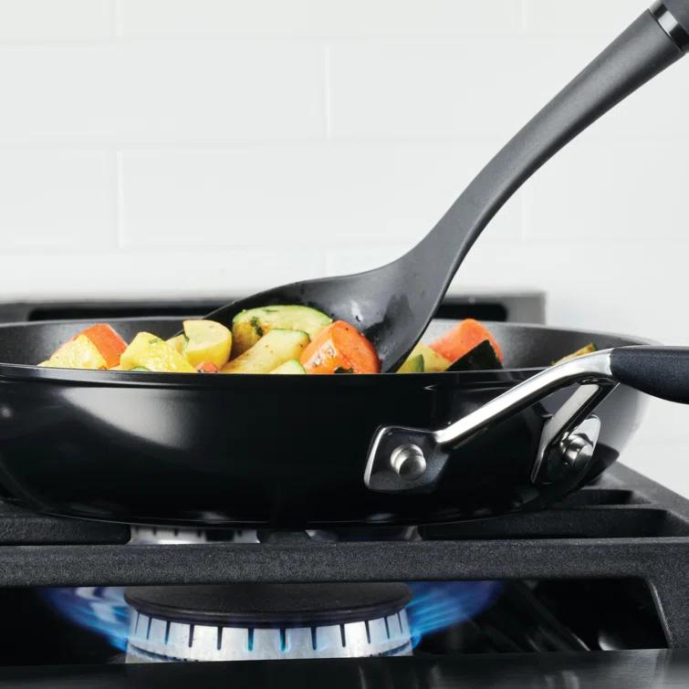 KitchenAid® KitchenAid Hard Anodized Nonstick Cookware Pots and Pans Set, 4 Piece, Onyx Black