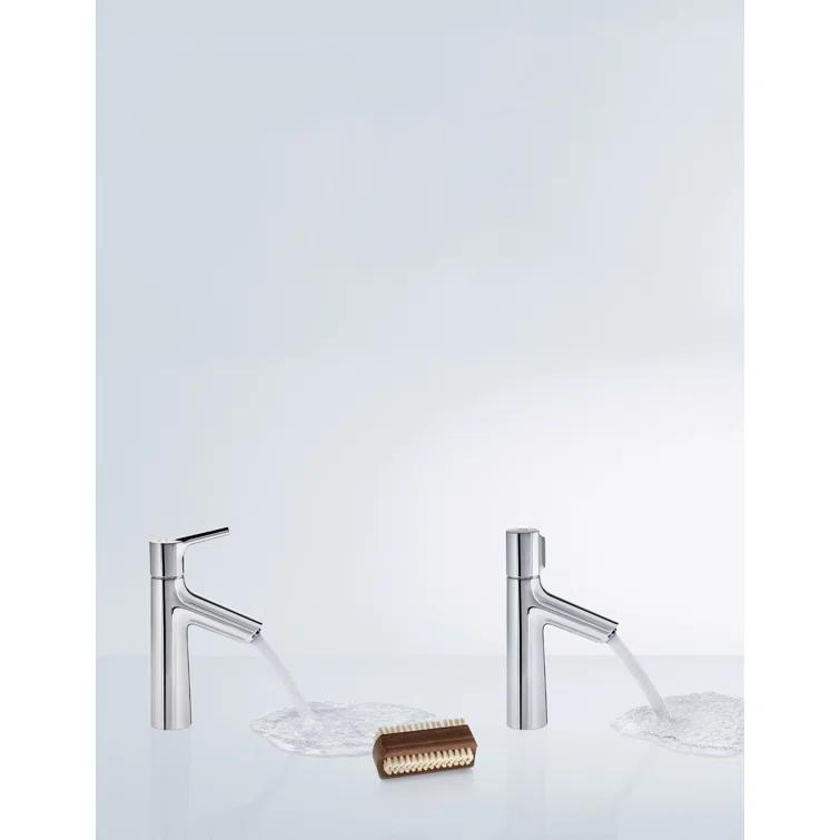Talis S Premium Easy on/off Single Hole Bathroom Faucet Less Handles with Drain Assembly