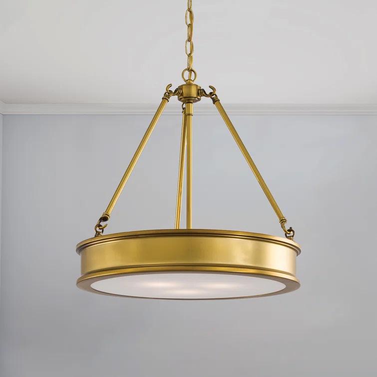 Minka Lavery Harbour Point 19" Wide Liberty Gold Pendant Light