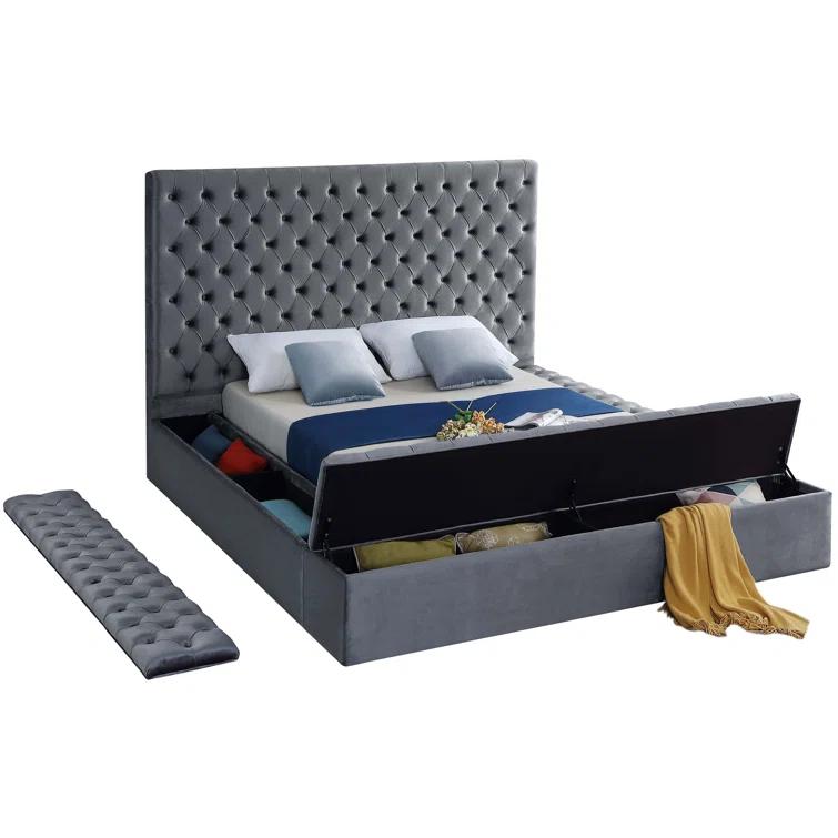 Johnnay Upholstered Platform Storage Bed