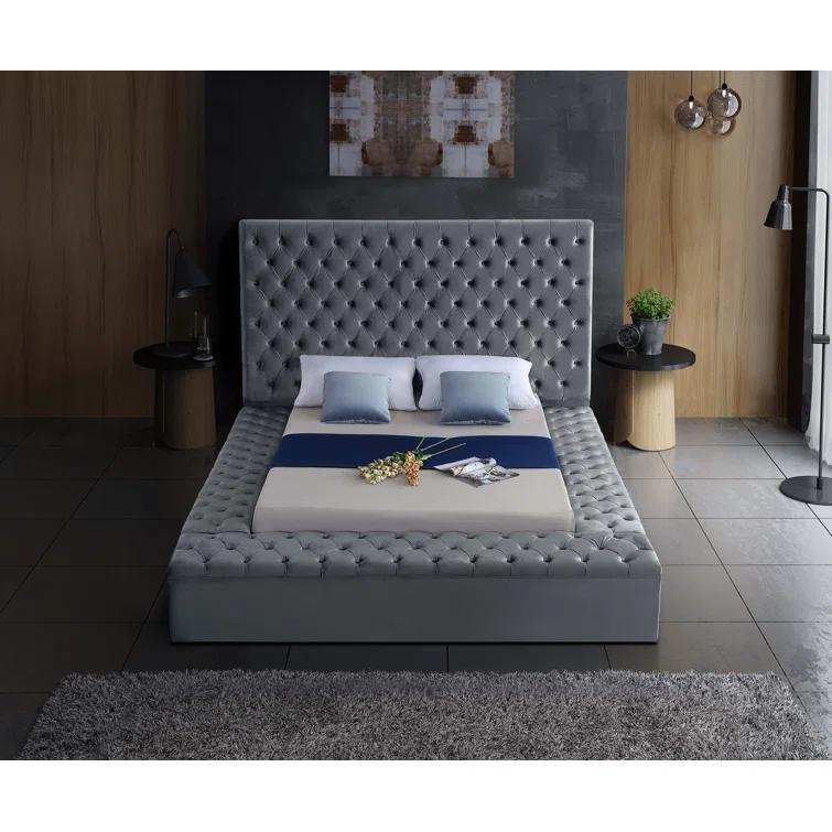 Johnnay Upholstered Platform Storage Bed