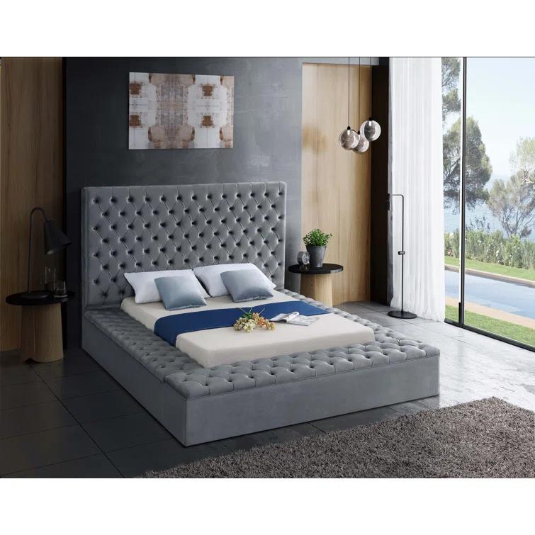 Johnnay Upholstered Platform Storage Bed