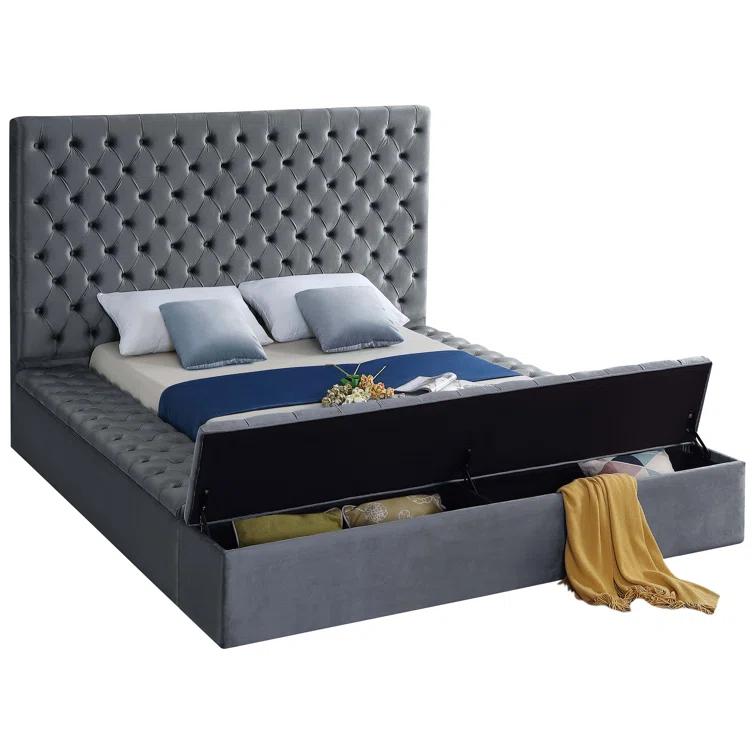 Johnnay Upholstered Platform Storage Bed