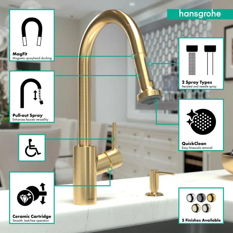 Talis S² Pull Down Single Handle Kitchen Faucet