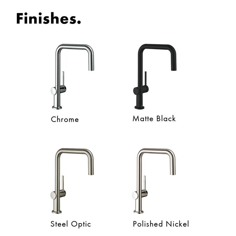 hansgrohe Talis N Kitchen Faucet, U-Style 1-Spray, 1.75 GPM