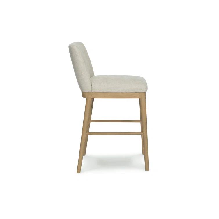 Brownstone Furniture Menlo Upholstered Counter Stool with Solid Wood Frame