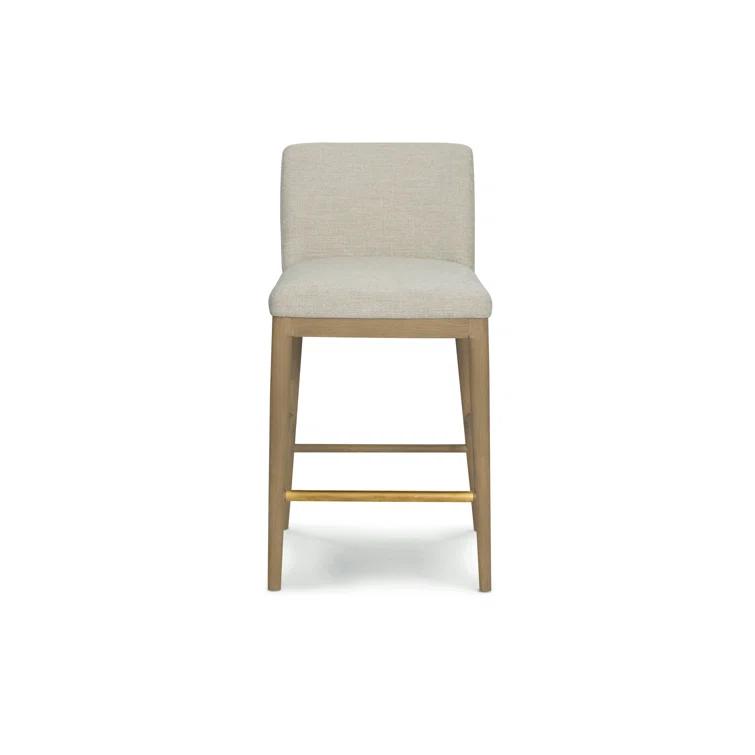 Brownstone Furniture Menlo Upholstered Counter Stool with Solid Wood Frame