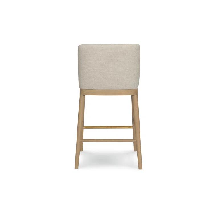 Brownstone Furniture Menlo Upholstered Counter Stool with Solid Wood Frame
