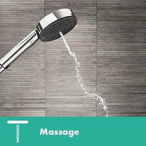 hansgrohe Pulsify S Wallbar Set 105 3-Jet 24", 2.5 GPM