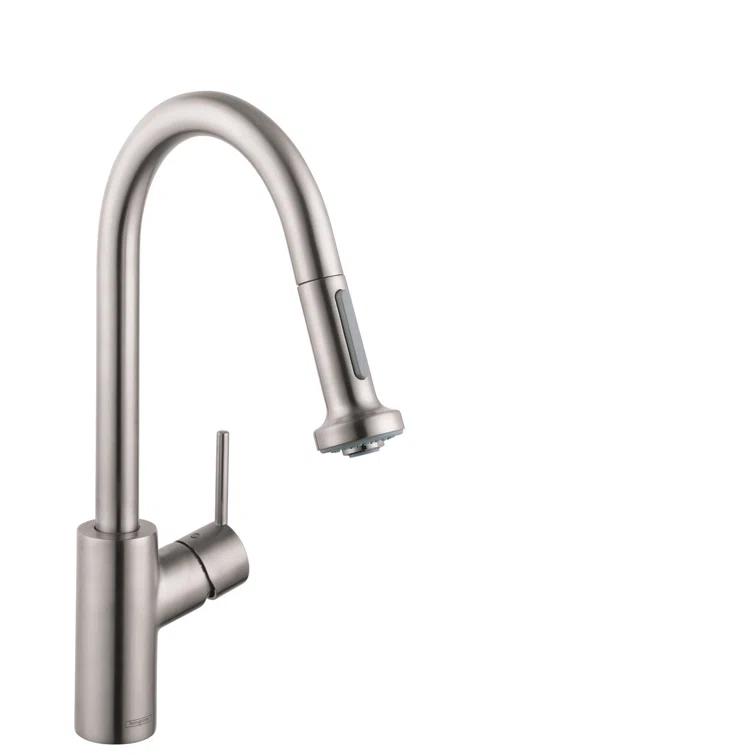 Talis S² Pull Down Single Handle Kitchen Faucet with Handle and Supply Lines